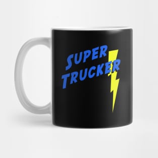 Super Trucker 18 Wheeler Semi Driver Mug